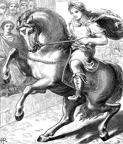 Alexander der Große, 356-323 v. Chr., um 1873 von Unbekannt