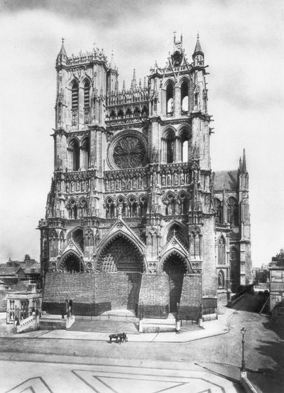 Kathedrale von Amiens, Picardie, Frankreich, 1918 von Unbekannt