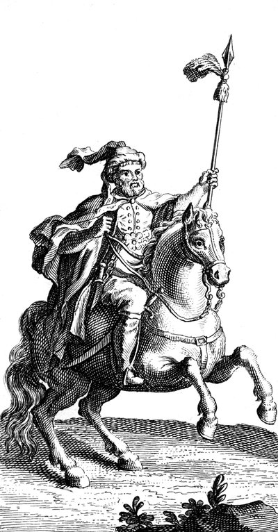 Ein arabischer Reiter, 19. Jahrhundert von Unbekannt