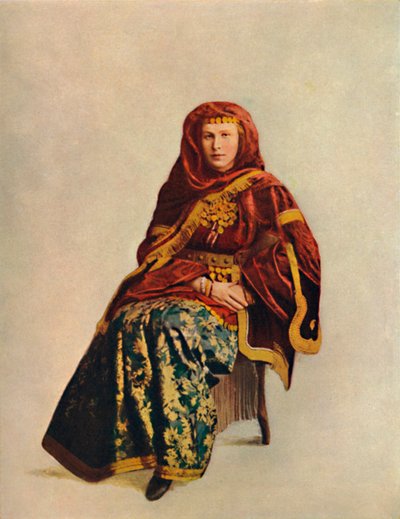Eine armenische Frau aus dem Kaukasus, 1912 von Unbekannt