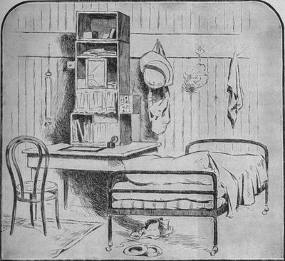 Ein Offizierszimmer in Pretoria, 1902 von Unbekannt