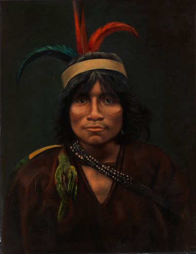 Anishira-Indianer, ca. 1890-1892 von Unbekannt