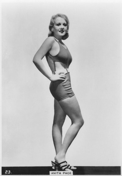 Anita Page, amerikanische Filmschauspielerin, ca. 1938 von Unbekannt