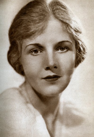 Ann Harding, amerikanische Schauspielerin, 1933 von Unbekannt