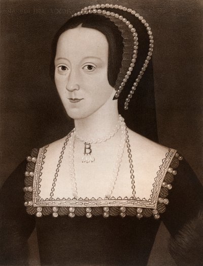 Anne Boleyn, um 1532, 1902 von Unbekannt