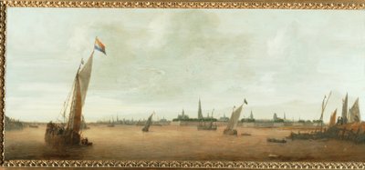 Ansicht von Antwerpen von Unbekannt
