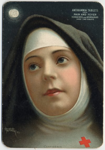 Antikamnia Kopfschmerztabletten, 1890er Jahre von Unbekannt