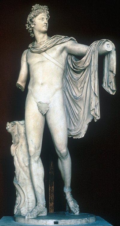 Apollo Belvedere, antike griechische Statue von Unbekannt