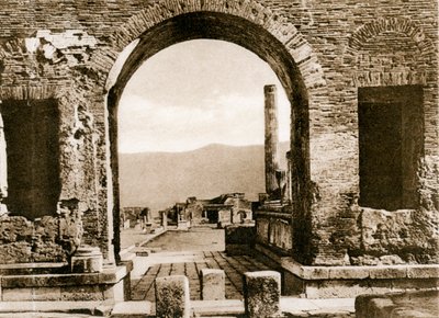 Arco di Nerone, Pompeji, Italien, um 1900 von Unbekannt