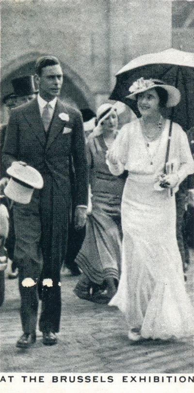 Auf der Brüsseler Ausstellung, 1935-1937 von Unbekannt