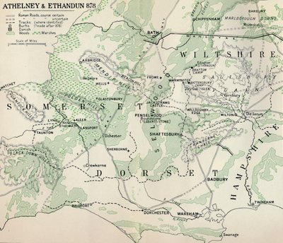 Athelney & Ethandun 878 von Unbekannt
