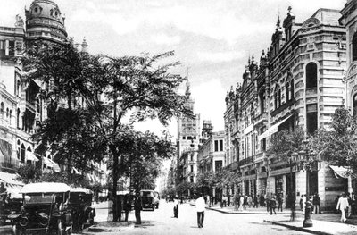 Avenida Rio Branco, Rio de Janeiro, Brasilien, ca. 1920er von Unbekannt