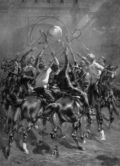 Luftfahrt-Pushball, um 1914 von Unbekannt