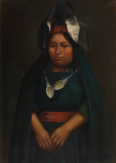 Aymara-Mädchen, ca. 1890-1892 von Unbekannt