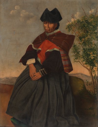 Aymara Frau von Unbekannt