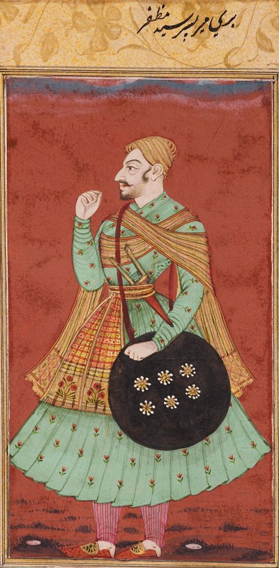 Bari Mir, Sohn von Sayyid Muzaffar, ca. 1675 von Unbekannt