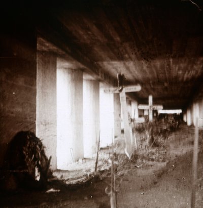 Bajonettgraben, Verdun, Nordfrankreich, ca. 1916-1918 von Unbekannt