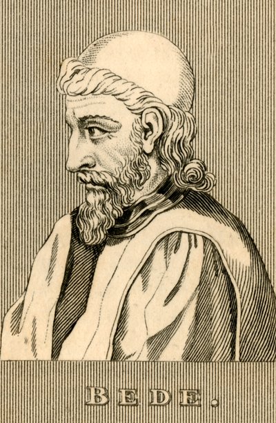 Beda, 672-735, 1830 von Unbekannt