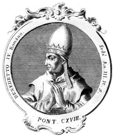Benedikt IV., Papst der katholischen Kirche von Unbekannt