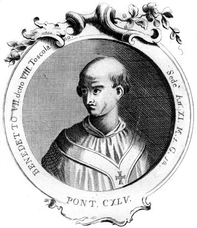 Benedikt VII., Papst der katholischen Kirche von Unbekannt