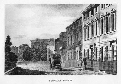 Berkeley Square, London, 18. Jahrhundert, 1907 von Unbekannt