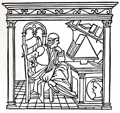 Bernardo Bellincioni 1452-1492, italienischer Dichter, 1493, 1917 von Unbekannt