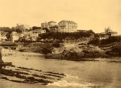 Biarritz - Le Port-Vieux, um 1930 von Unbekannt