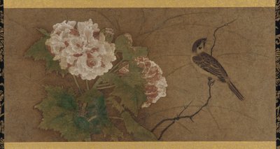 Vogel und Blumen, Muromachi-Periode, 15.-16. Jahrhundert von Unbekannt