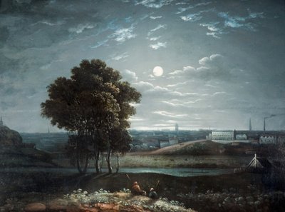Birmingham bei Mondlicht von Unbekannt