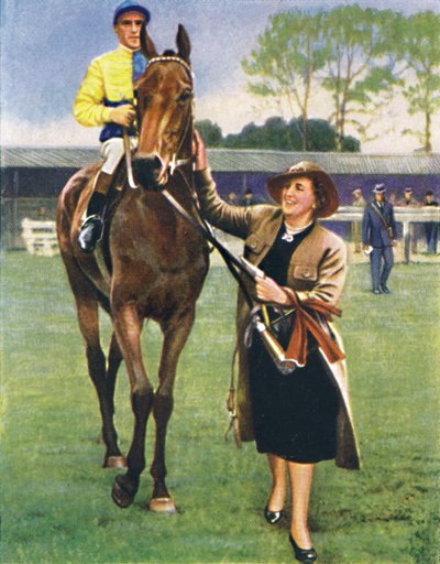 Black Speck, Jockey: A. Richardson, 1939 von Unbekannt