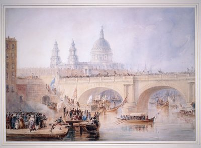 Blackfriars-Brücke, London von Unbekannt
