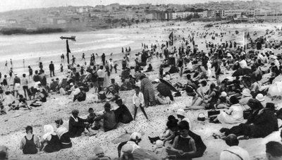 Bondi Beach, Sydney, New South Wales, Australien, um 1924 von Unbekannt
