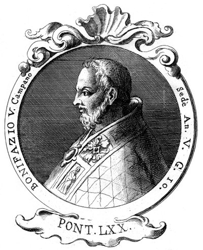 Bonifatius V., Papst der katholischen Kirche von Unbekannt