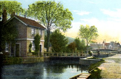 Boulters Lock, Maidenhead, Berkshire, 20. Jahrhundert von Unbekannt