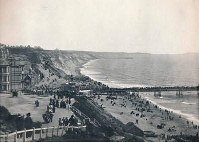 Bournemouth - Blick vom West Cliff, 1895 von Unbekannt