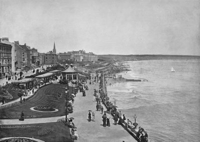 Bridlington - Blick auf die Princes Parade, 1895 von Unbekannt