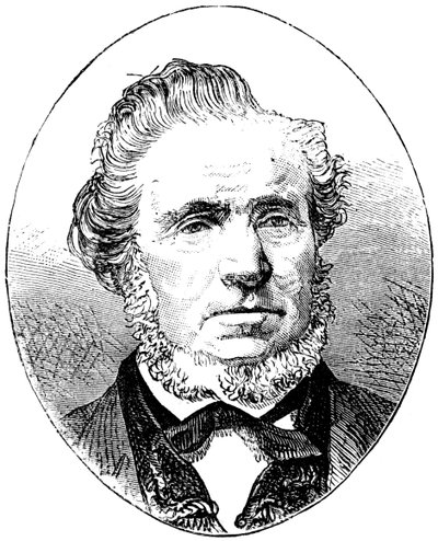 Brigham Young, amerikanischer Mormonenführer, ca. 1880 von Unbekannt
