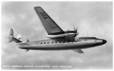 British European Airways Elizabethan Klasse Flugzeug von Unbekannt