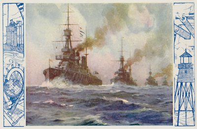 Britische Kriegsschiffe von heute, 1924 von Unbekannt