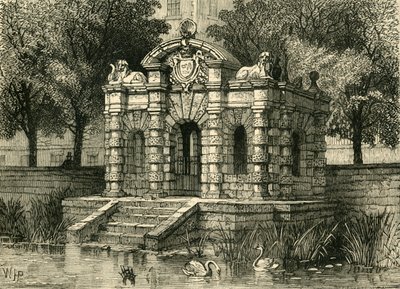 Buckingham Gate im Jahr 1830, 1881 von Unbekannt