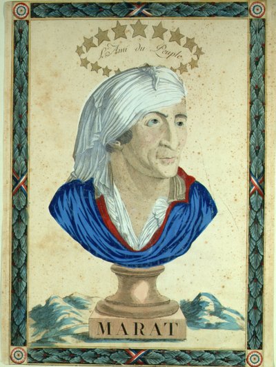 Büste von Marat von Unbekannt