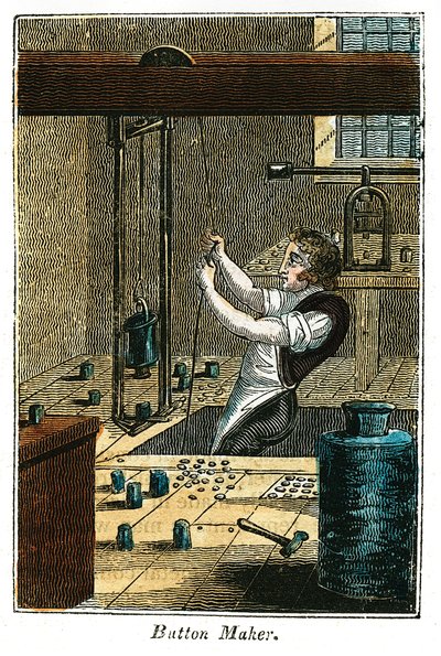 Knopfmacher, 1823 von Unbekannt