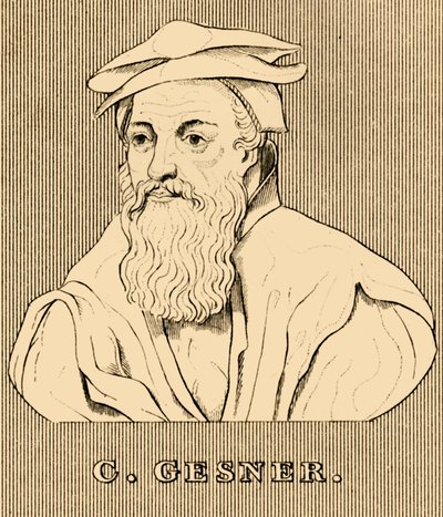 C. Gesner, 1516-1565, 1830 von Unbekannt