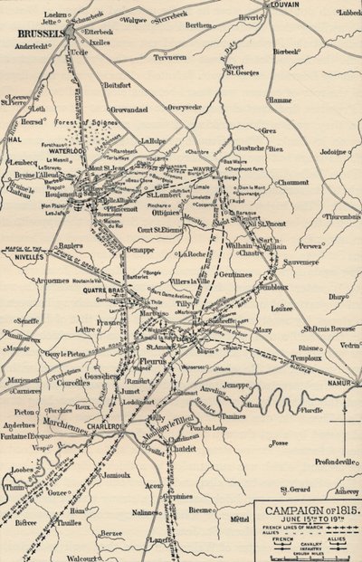 Kampagne von 1815. 15. bis 19. Juni, 1896 von Unbekannt