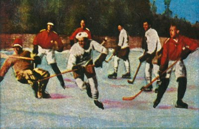 Kanadisches Eishockeyteam, 1928 von Unbekannt