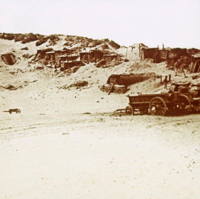 Lager in den Dünen, Koksijde, Flandern, Belgien von Unbekannt