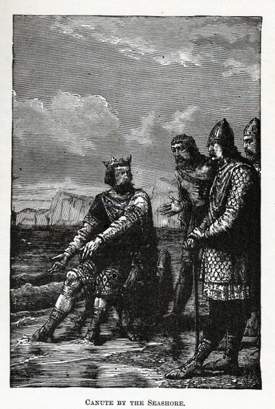 Knud am Meeresufer, 1882 von Unbekannt