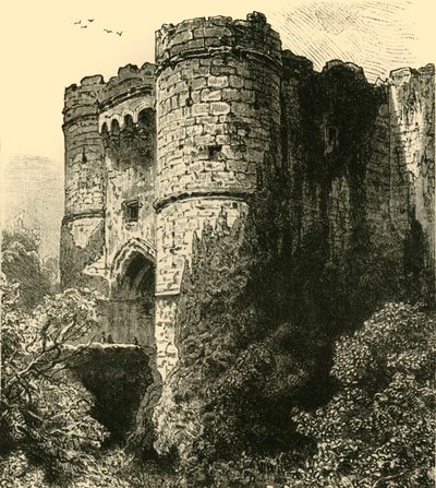 Carisbrooke Castle, 1898 von Unbekannt