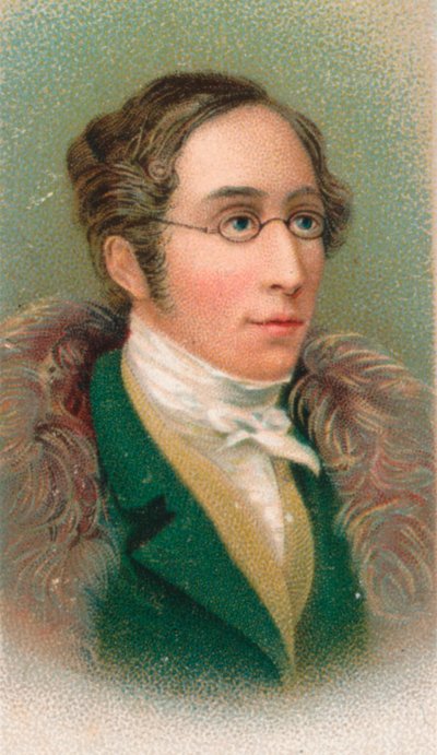 Carl Maria von Weber 1786-1826, deutscher Komponist, 1911 von Unbekannt