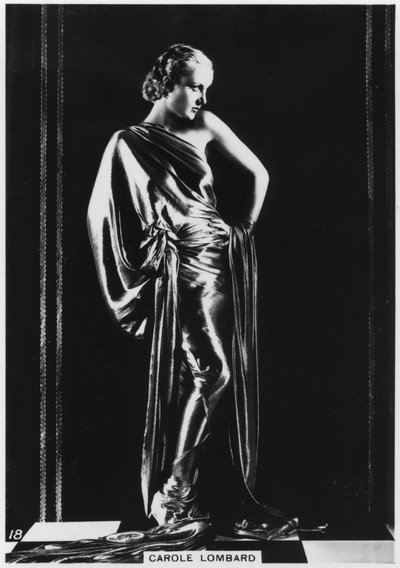 Carole Lombard, amerikanische Filmschauspielerin, ca. 1938 von Unbekannt